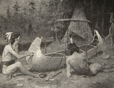 Così fu costruita la canoa di betulla... Nel cuore della foresta, da 